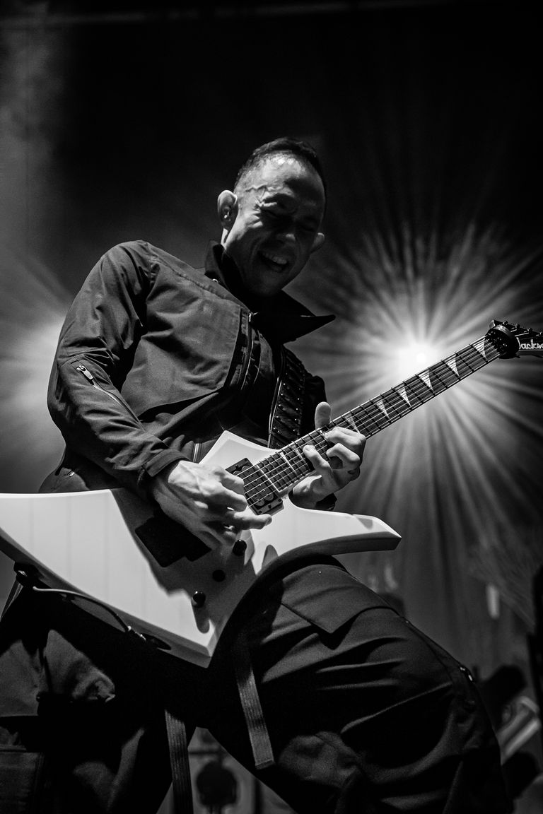 Trivium performing live at AEC Theatre in Adelaide